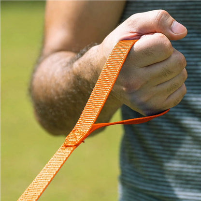 Long Dog Leash Obedience Recall Training Agility Lead - 15Ft 20Ft 30Ft 50Ft 100Ft Training Leash - Great for Training, Play, Camping, or Backyard - Orange 100Ft